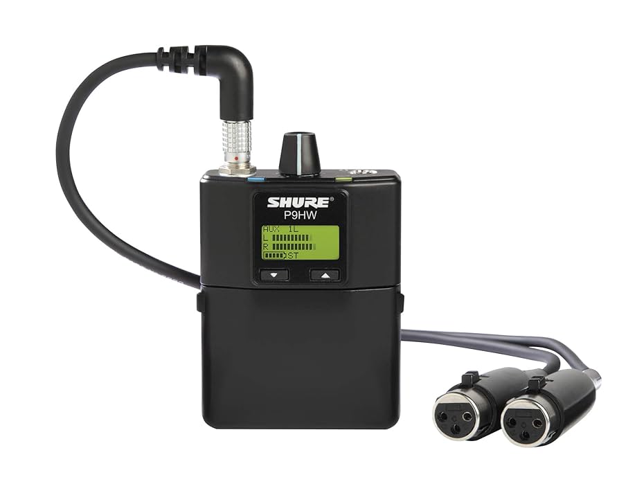 Amazon.com: Shure P9HW PSM900 Wired Bodypack for PSM900